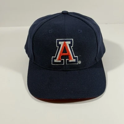 Vintage Arizona Wildcats Hat Cap Blue Logo Snapback Top Of The World - Image 1 of 4