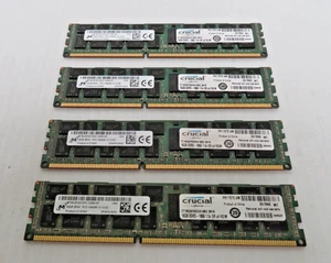 64GB (4 x 16GB) 2Rx4 Micron PC3-14900R DDR3 Server RAM MT36JSF2G72PZ-1G9N1KF - Picture 1 of 4