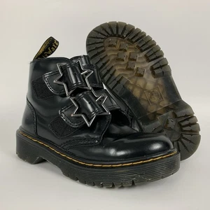 Stivali Dr Martens Devon Bex Star fibbia cinturino zip alla caviglia giovani taglia 12 - Foto 1 di 11
