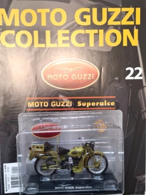 HACHETTE STARLINE 1:24 MOTO GUZZI  SUPERRALCE  CON FASCICOLO 22 - Immagine 1 di 2