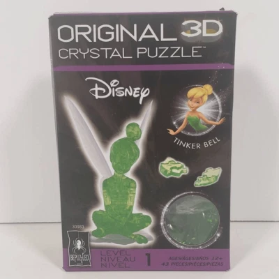 Disney Tinker Bell Original 3-D Crystal Puzzle Level 1 Sealed NEW - Image 1 of 4