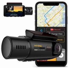 Rexing V3 Dual Camera Front and Inside Cabin Infrared Night Vision Full HD 1080p