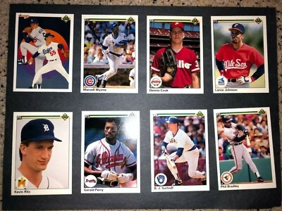 1990 UPPER DECK BASEBALL CARDS YOU CHOOSE 10-779 MLB CARD FREE SHIPPING - Image 1 of 4