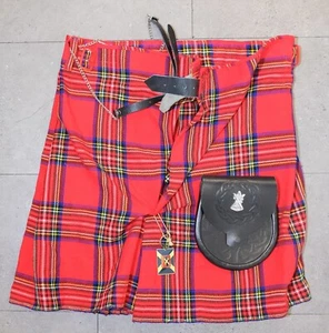 MC Deura Highlanders Officers Sporran Bag 36" Kilts Scottish Tartan Collectors - Bild 1 von 17