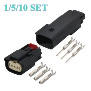 Kit de enchufe conector de 3 pines/vías Molex MX150 automotriz macho hembra - Imagen 1 de 4