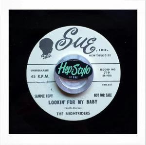 45Re✦ THE NIGHTRIDERS ✦"Lookin' For My Baby / St. Loo"✦1959 Superb Club Dancers♫ - Imagen 1 de 1