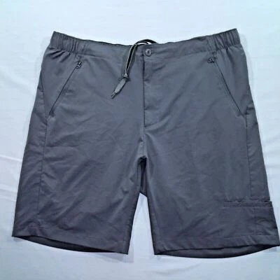 Pantalones Cortos Five Four Para Hombre 40 Gris Carbón Cintura Elástica Cordón Vito Informal Foto 1 de 4