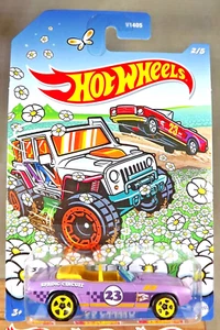 2023 Hot Wheels Spring Series 2/5 '69 CAMARO Purple w/Yellow 5 Spoke Wheels - Picture 1 of 5