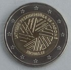 2 Euro Gedenkmünze Lettland 2015 Ratspräsidentschaft unz.