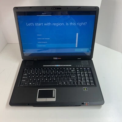 MSI Vision MS-171F Pentium Dual Core T4200 GeForce GT9600m 4GB, 250GbHDD Win10P Foto 1 de 4