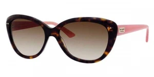 New Kate Spade Angelique/S Cat-Eye Sunglasses 0JUH/Y6 Havana Pink 55mm - Picture 1 of 1