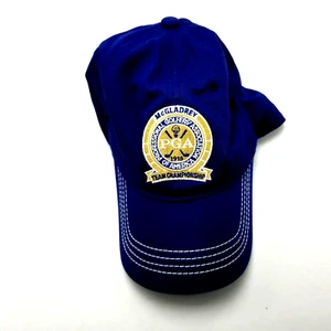 Cappello McGladrey Golf Team Championship PGA Blu Adulto Usato Strapback B16D - Foto 1 di 6