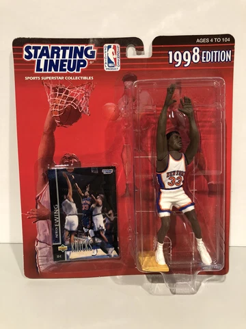 1998 Starting Lineup Patrick Ewing NBA New York Knicks Basketball Figure NEW! Cover