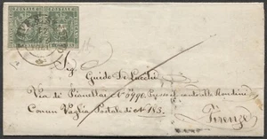 Toskana, Pieve S. Stefano 17. Juli 1861 Brief - (985/FM22) - Bild 1 von 2