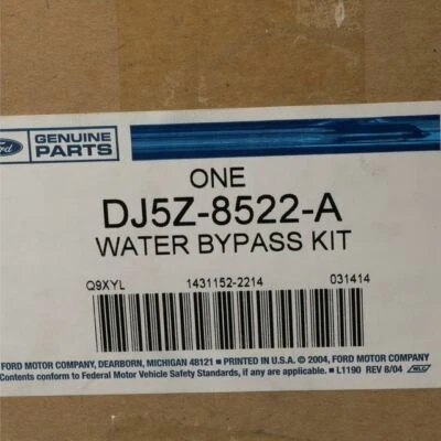 Genuine Ford 2013-2015 Escape Engine Cooling Water Pump Bypass Kit DJ5Z-8522-A - Image 1 of 4