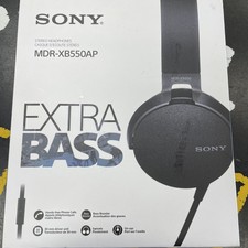 Sony MDR-XB550AP stereo headphone’s new open box!