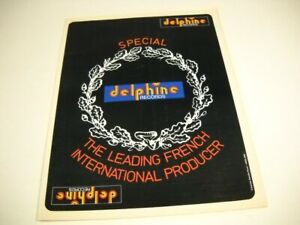 DELPHINE RECORDS Richard Clayderman others Rare 1980 Large 16-page PROMO BOOKLET