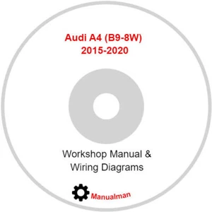 Audi A4 2015-2020 Workshop Service & Repair Manual - Picture 1 of 4