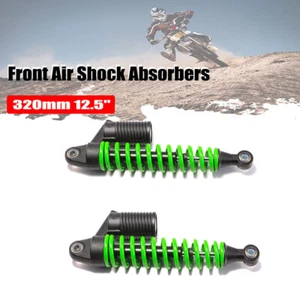 2x 320mm 12.5" Front Air Shock Absorbers Suspension For Scooter Quad ATV Buggy - Picture 1 of 7