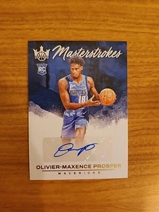 2023-24 Court Kings Masterstrokes Autograph Olivier-Maxence Prosper RC 23/99 - Bild 1 von 2