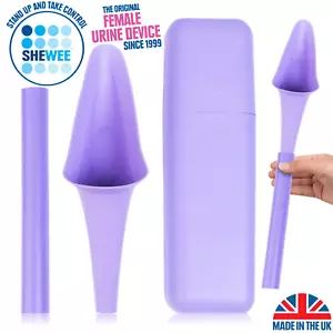 Shewee Flexi + Estuche - El ORIGINAL Dispositivo de Orinar Femenino - Lila - Imagen 1 de 7