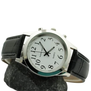 Fancy Quality ENGLISH Talking Watch Speaking 2 FREE BATTERIES Loud Clear Voice - Picture 1 of 6
