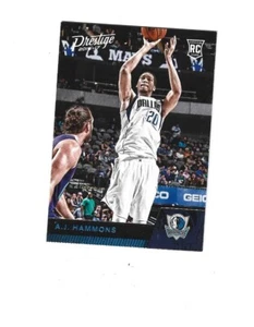 2016-17 Prestige #189 A.J. Hammons RC Dallas Mavericks - Picture 1 of 1