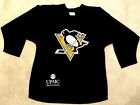 Pittsburgh Penguins Jersey Youth Xl Promotional Blank Long Sleeve