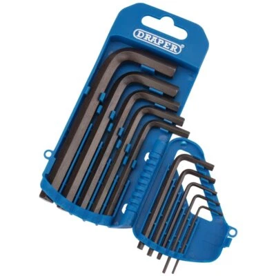 Imperial Hex Key Set 10pc AF Allen Allan Hexagon Wrenches in Case Draper 33688 - Image 1 of 4
