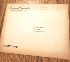 Richard Nixon Presidente Inaugurazione Invito Cimeli Storici Politici - Foto 1 di 12