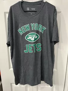 Camiseta NFL Apparel New York Jets Para Hombre Talla XXL Gris Excelente Estado - Imagen 1 de 2