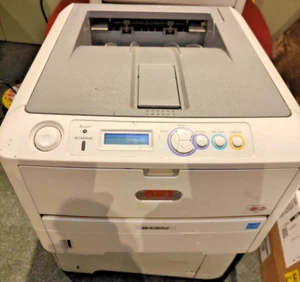 OKI B430N USB Mono Laser Printer – Spares or Repairs – tested OK no drum/toner - Picture 1 of 9