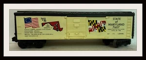 Lionel State of Maryland Box Car # 7607 - Picture 1 of 3