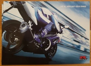 Suzuki 2007 GSX-R range sales brochure - FREE POST GSXR Gixxer - Picture 1 of 5