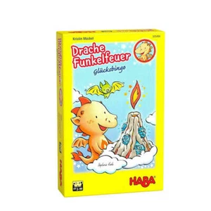 Haba Games Drache Funkelfeuer Glücksbingo Kinderbrettspiel ab 3 Jahren - Bild 1 von 2