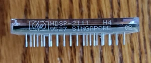 HP  HDSP-2111 Display Yellow LED   HDSP2111 - Picture 1 of 2