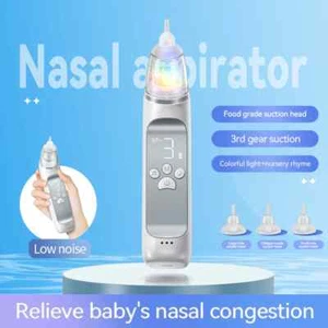 Electric Nasal Aspirator Baby Children Infants Nasal Obstruction Suction Machine - Picture 1 of 7
