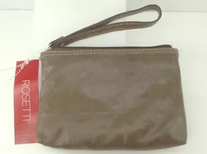 Women's ROSETTI Brand Brown Wristlet Clutch - $30 MSRP - Picture 1 of 5