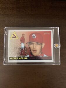 2004 Topps Heritage Chrome Yadier Molina SP #/1955 CARDINALS THC99 ST LOUIS