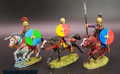 Juego Caballería Blindada Galica Pintada para SAGA y otros Wargames Foto 1 de 4