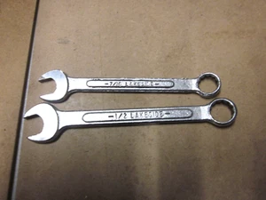 Lakeside Combination Wrenches 7/16 1/2 - Picture 1 of 2