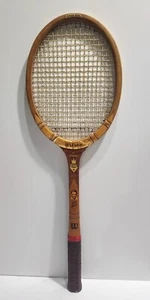 Vintage All Wood Sports Racket, Ultra Speed Flex Fiber  Face Jack Kramer - Picture 1 of 10