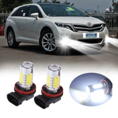 Kit de faros antiniebla LED delanteros 2x 6000K para Toyota Venza 2009-2016 Foto 1 de 4