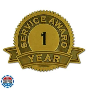 PinMart 1 Year of Service Award Anstecknadel - Bild 1 von 3
