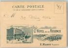 13511827 - Alger Grand Hotel De La Regence F. Marty Alger / Algier 1902