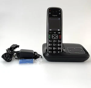 Gigaset E720 Bezprzewodowy telefon stacjonarny DECT z automatyczną sekretarką z baterią ✅ - Zdjęcie 1 z 12