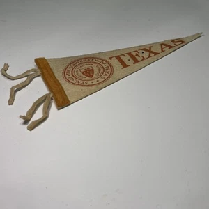 Banderín Disciplina Praesidium Civitatis de colección de los años 30 de la Universidad de Texas - Imagen 1 de 6