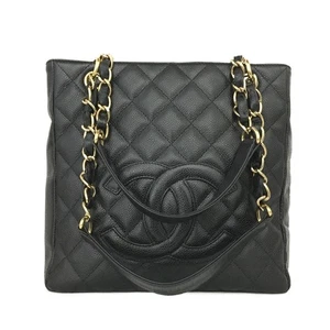 Borsa a tracolla CHANEL Petite Shopping trapuntata pelle di vitello grana catena/3BG0350 - Foto 1 di 12