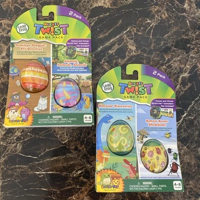LeapFrog RockIt Twist Dual Game Pack X2 Penelope Penguin Pack And Dino Discover - Image 1 of 4