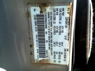 Power Steering Pump Fits 96-98 GRAND CHEROKEE 362966 Foto 1 de 4